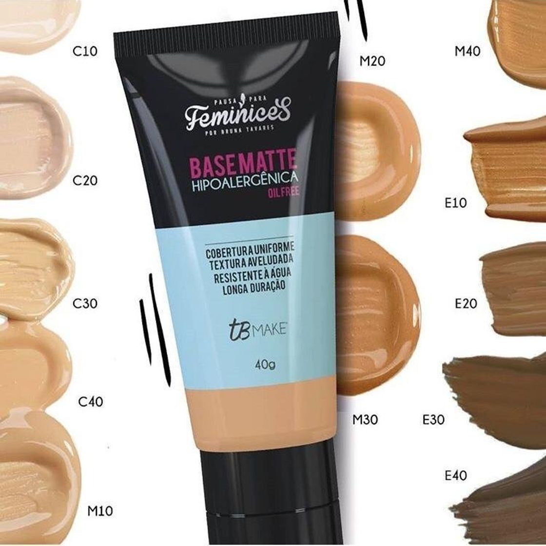 Producto Base by Pausa Para Feminices Matte Hipoalergênica