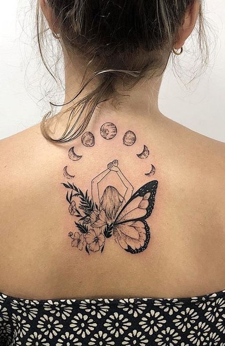 Moda Tatuagem para quem ama borboleta 🦋 