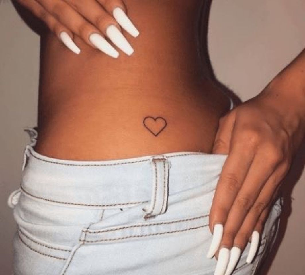 Fashion Tatuagem coração delicado ❤️