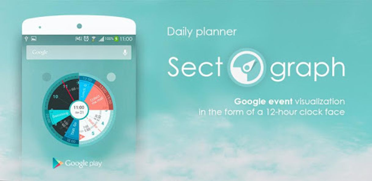 Fashion Sectograph. Planner & Time manager on clock widget - Google Play