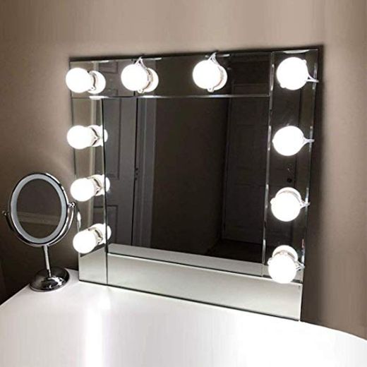 Tomshine Luces de Espejo de Tocador, LED Espejo Vanidad Luces Kit con