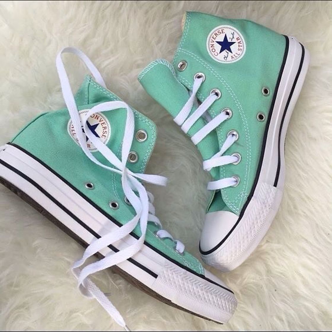 Moda AllStar verde pastel