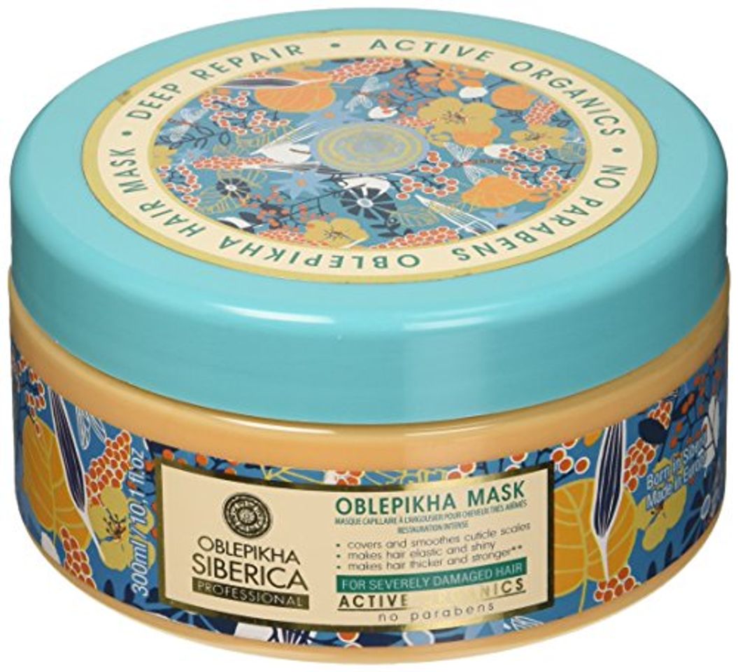 Social Natura Siberica Mascarilla para Cabello Severamente Dañado