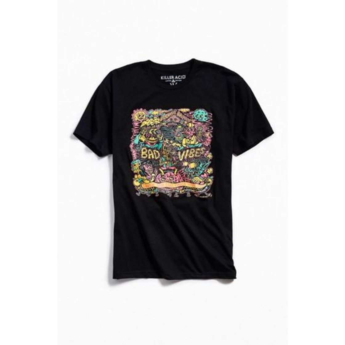 Moda Killer Acid Prevent Bad Vibes Tee (Men) Urbanoutfitters