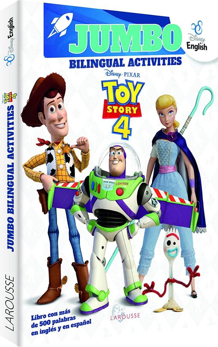 Libro ToyStory 4 actividades colorear