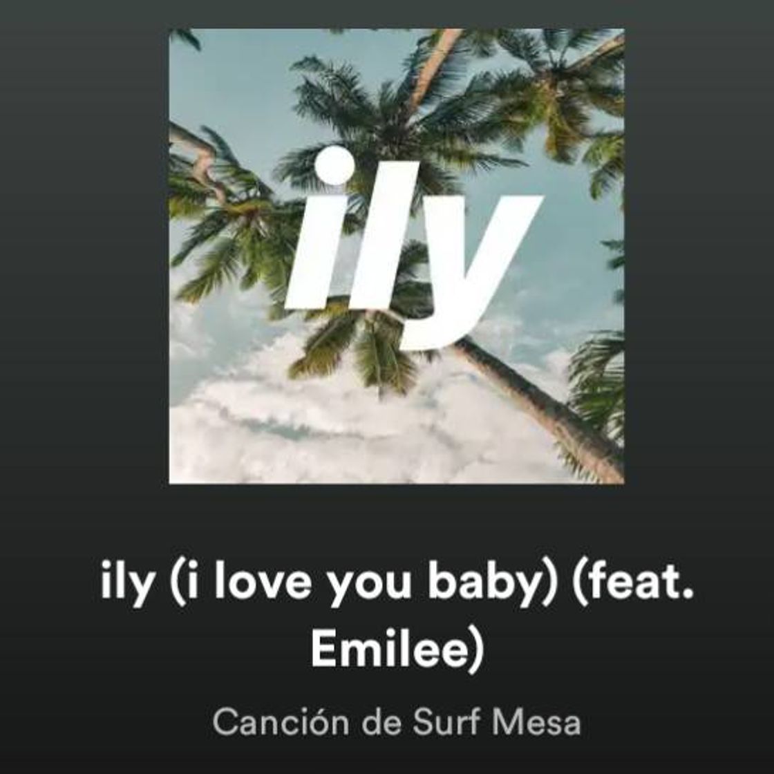 Canción Ily💕