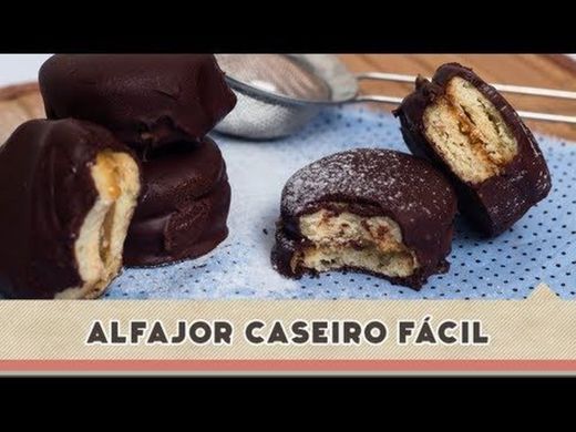 Alfajor Caseiro - Receitas de Minuto #102 - YouTube | Alfajor ...