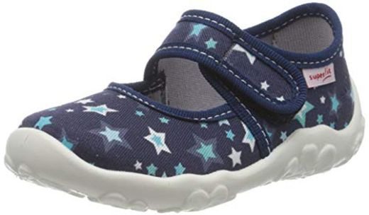 superfit Bonny, Zapatillas de Estar por casa para Niñas, Azul