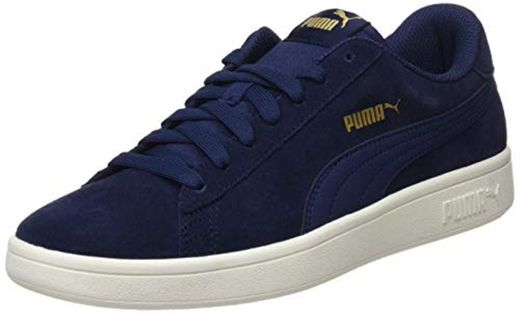 PUMA Smash V2, Zapatillas Unisex Adulto, Azul