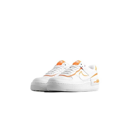 Zapatillas de Mujer Sneakers NIKE Air Force 1 Shadow en Piel Blanca