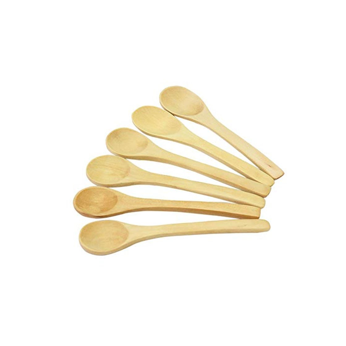 Products DYTJ-TOOLS 6Pcs Cuchara De Sopa De Madera Cucharilla De Café Cocina Cocinar