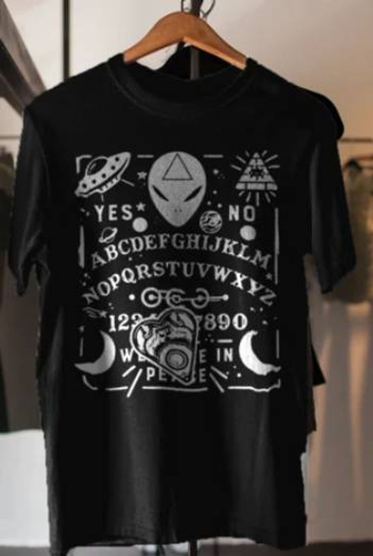 Fashion Playera Ouija negra