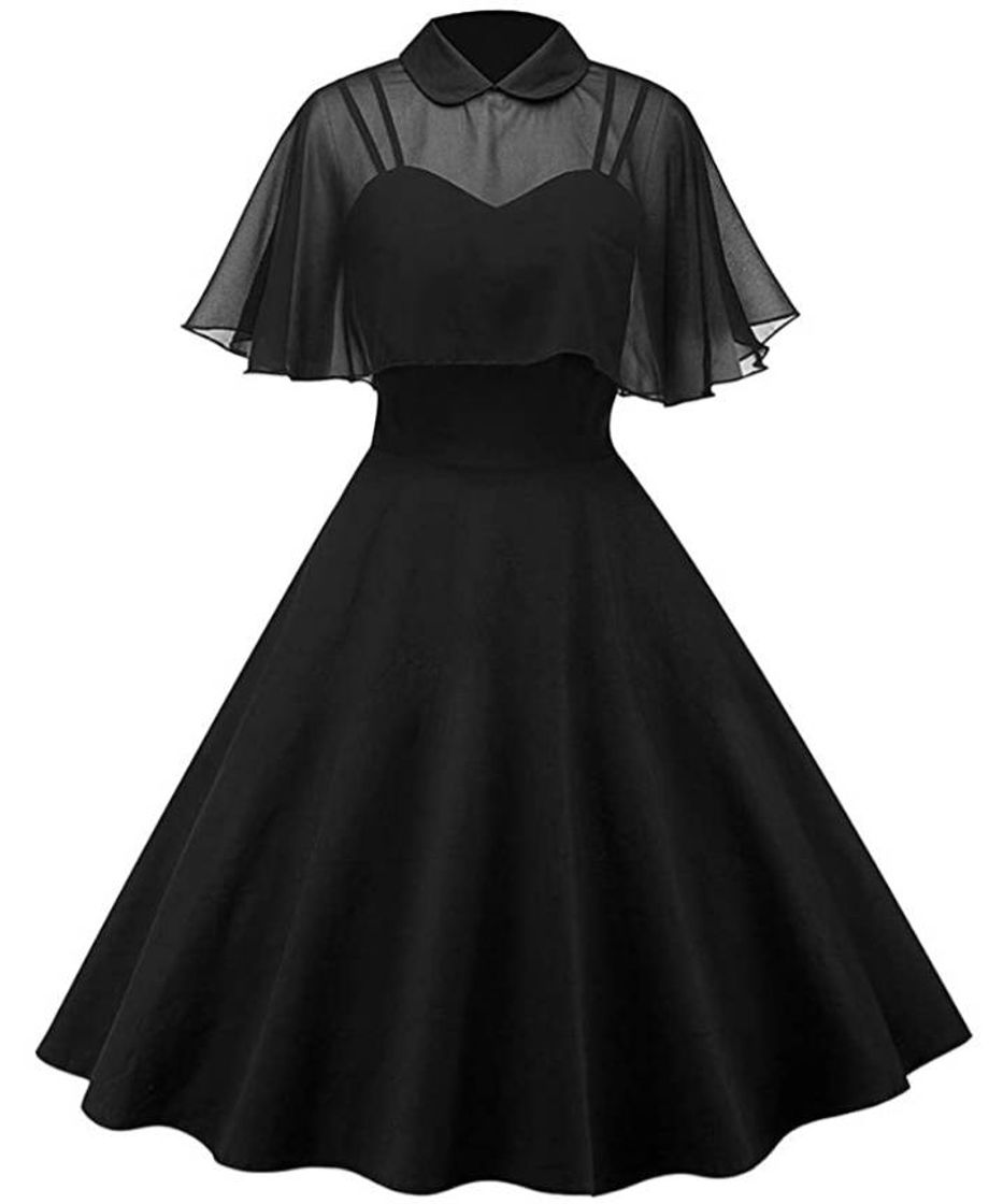 Moda Lenfesh Vintage Negro 