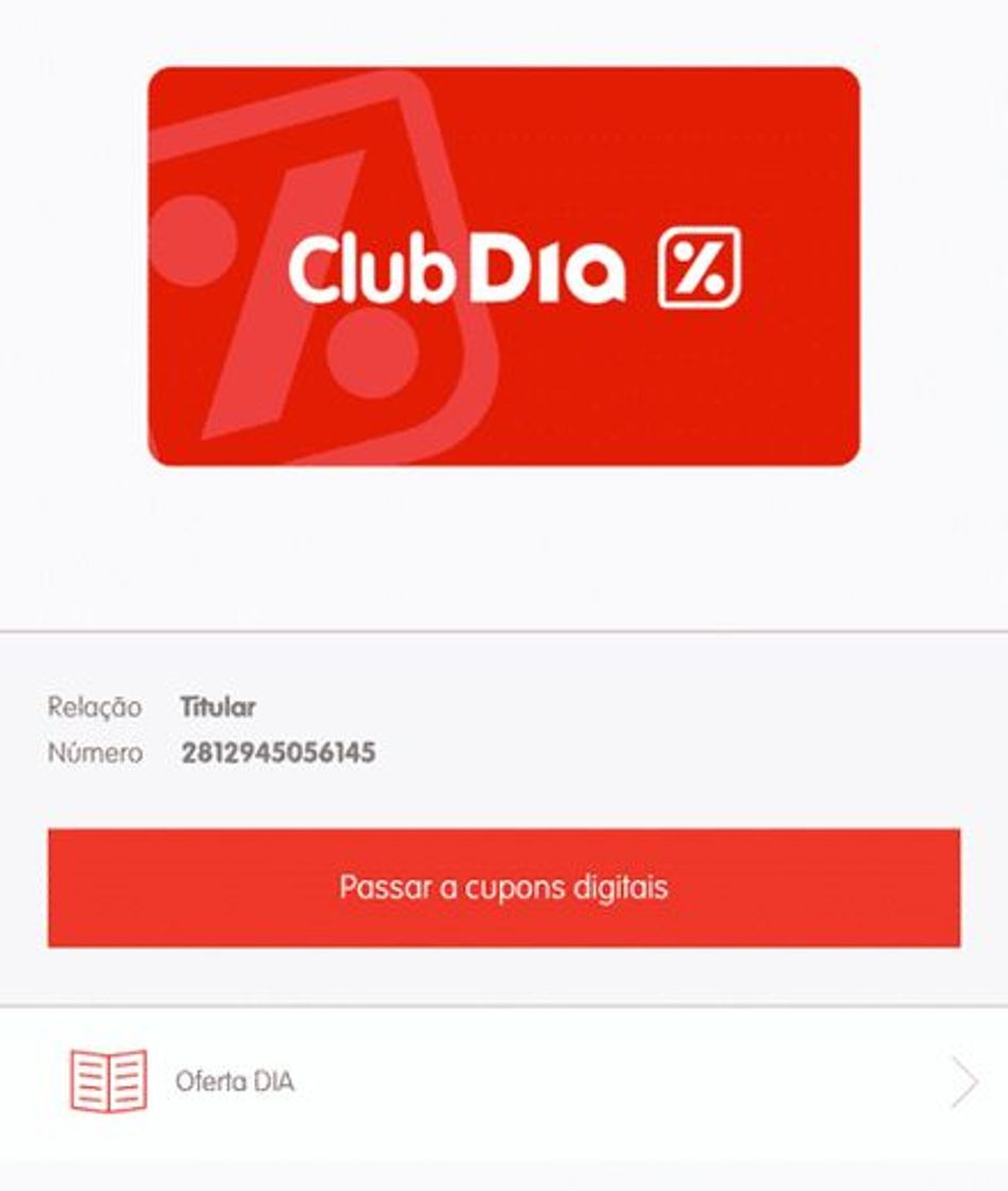 Aplicaciones  Clube DIA