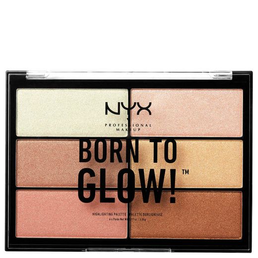 NYX Professional Makeup - Born To Glow Highlighting Palette - Mini ...