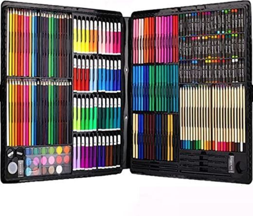 258 piezas Creatividad Art Set para niños dibujo y pintura