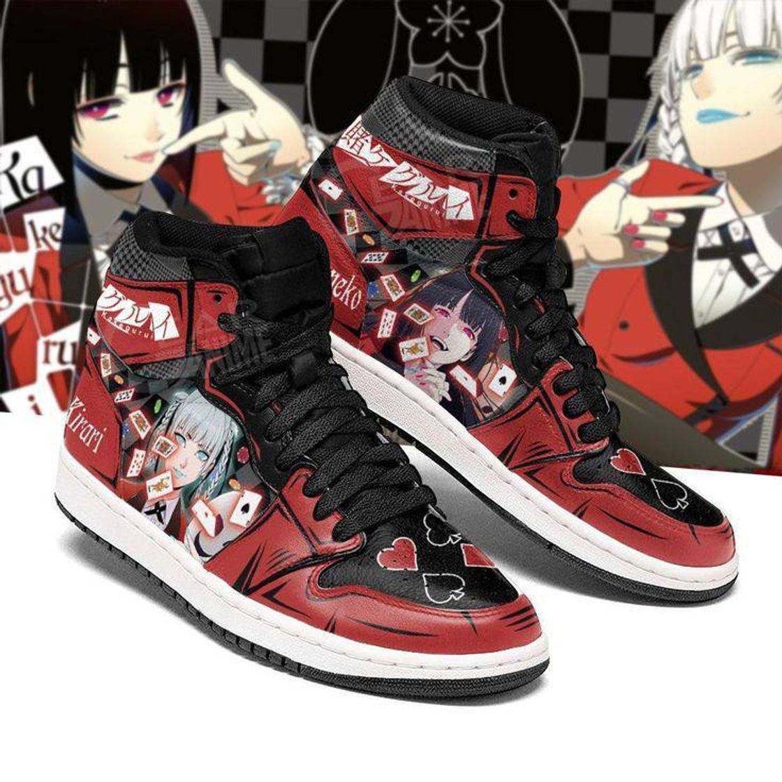 Fashion Air Jordan customizado Kakegurui