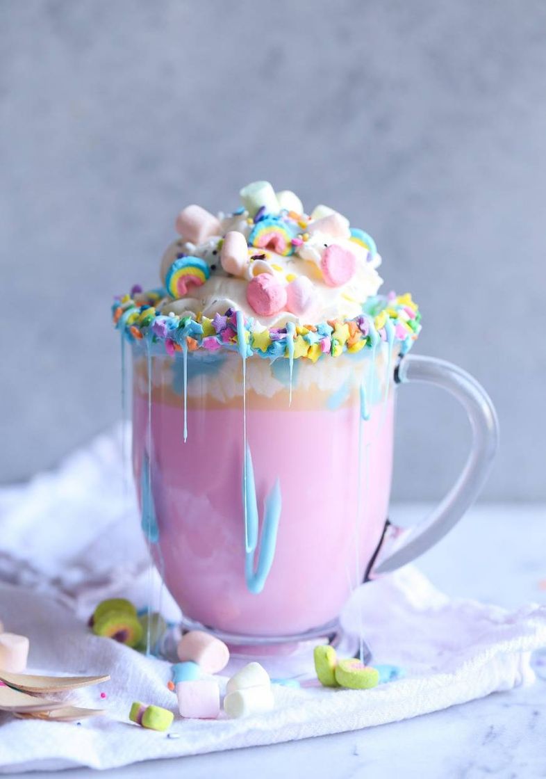 Fashion Unicorn hot chocolate 