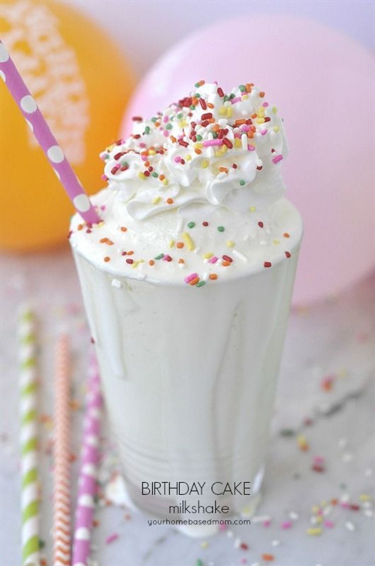 Moda Birthday Cake Milkshake | Recipe 