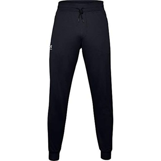 Under Armour Sportstyle Tricot Jogger Pantalones, Hombre, Negro