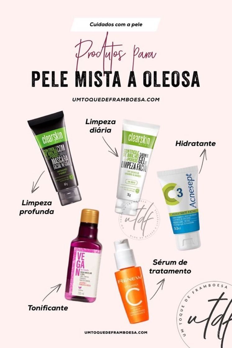 Fashion Skin care pele mista a oleosa 