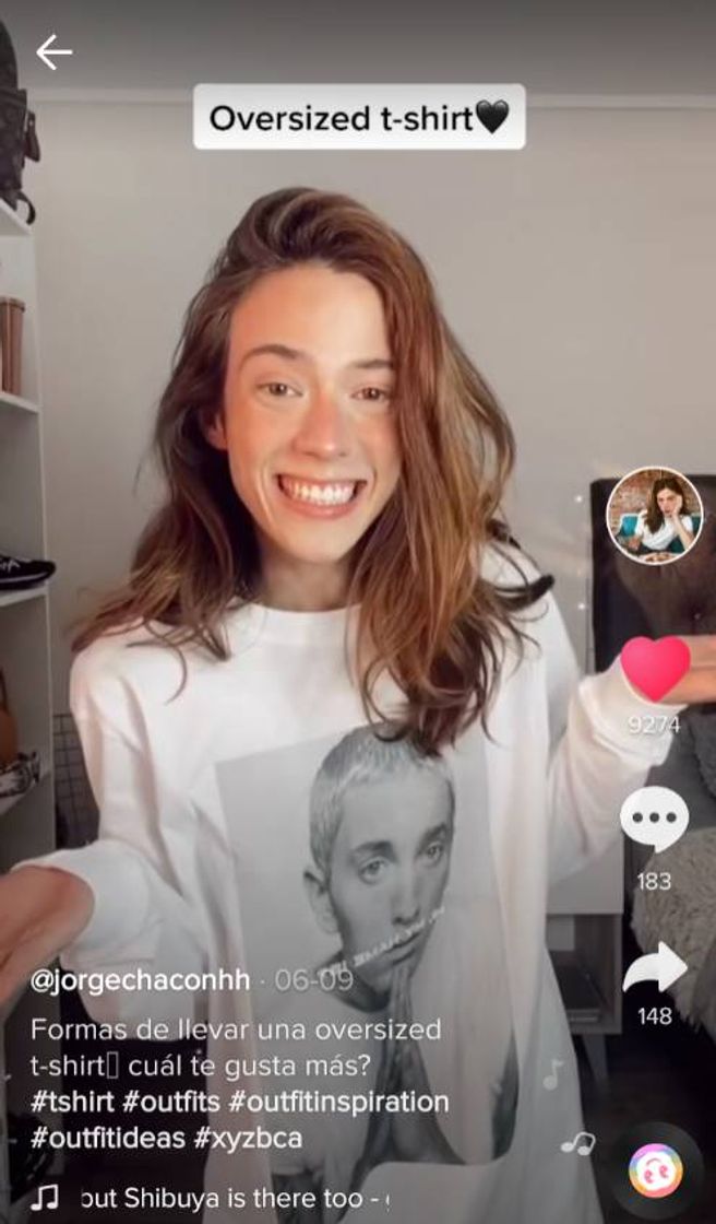 Social Oversized t-shirt