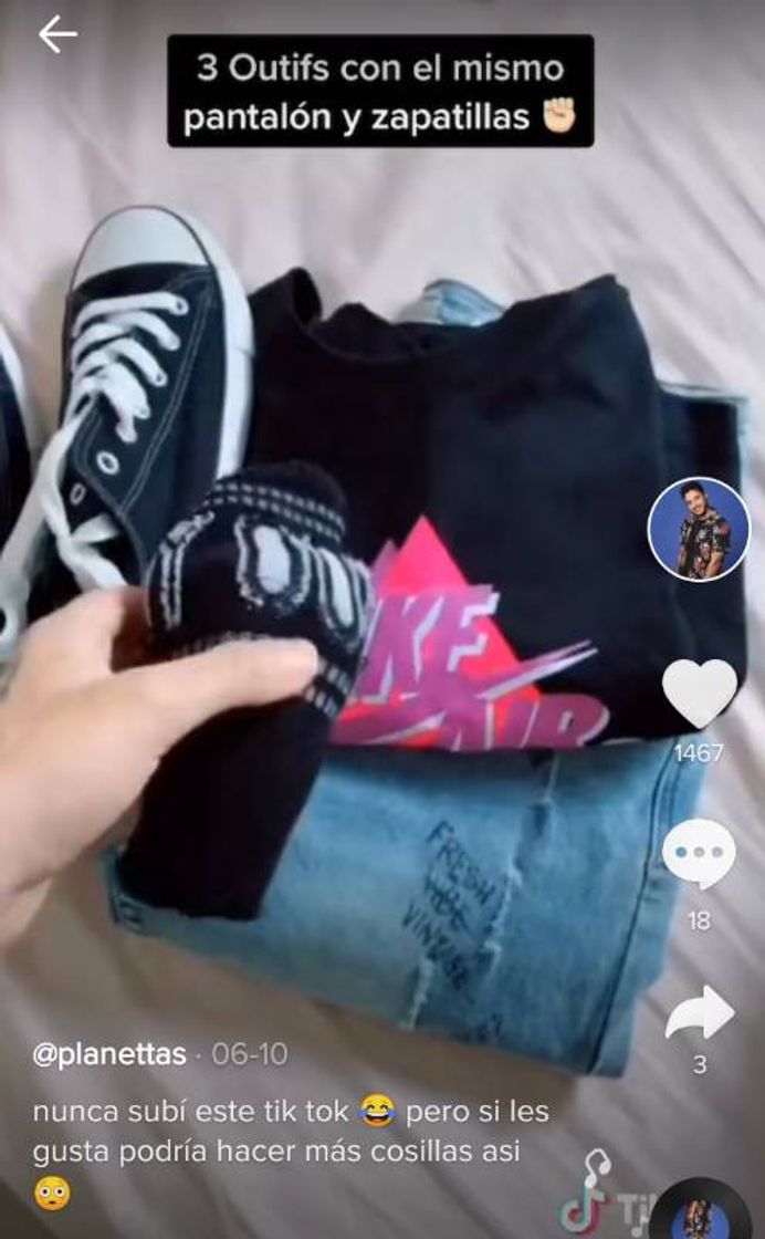 Social 3 Outfits con mismo pantalón 