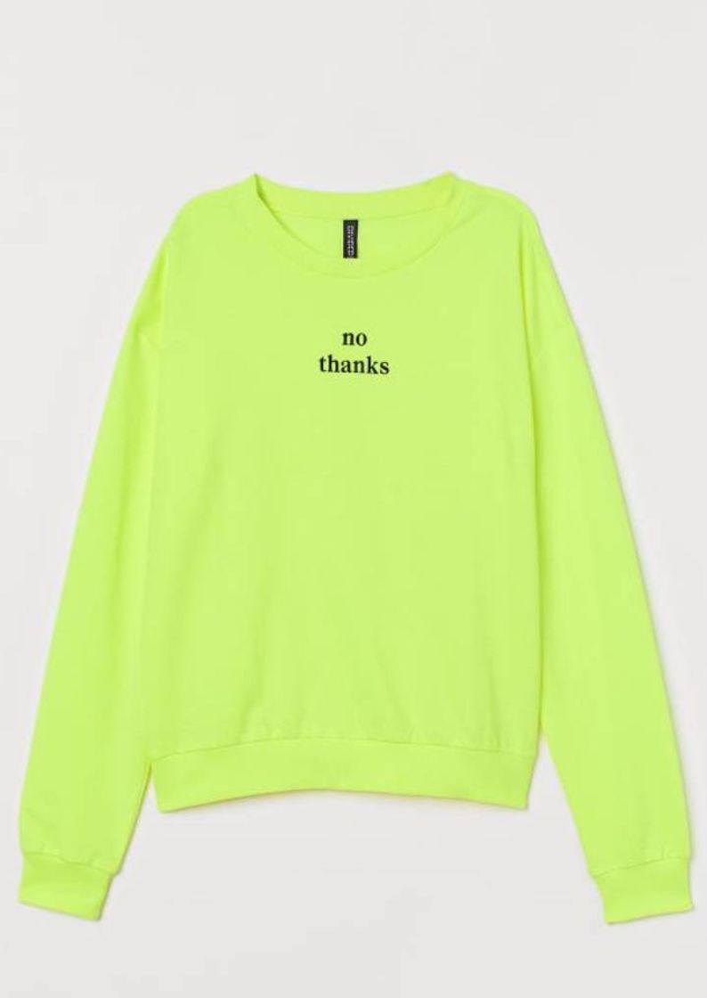 Productos H&M   AMARILLO NEÓN/NO THANKS

