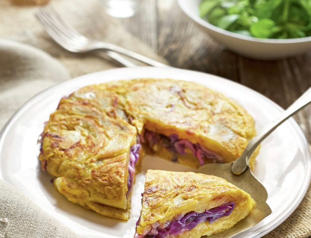 Social Tortilla rellena de lombarda