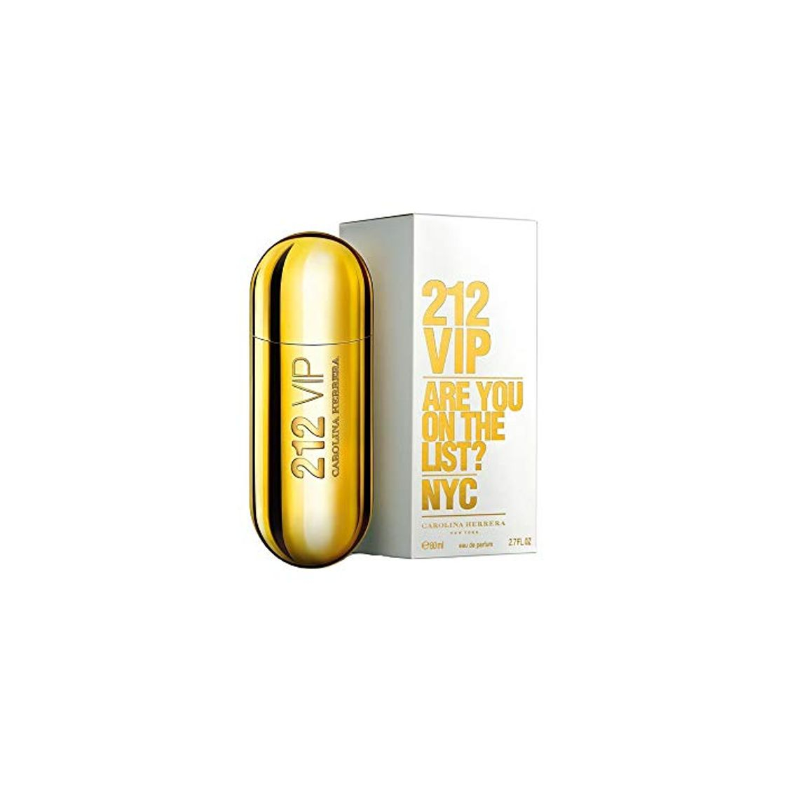 Beauty CAROLINA HERRERA 212 VIP agua de perfume vaporizador 80 ml