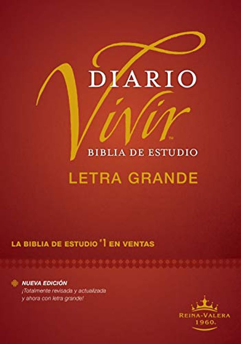 Book Biblia de Estudio del Diario Vivir Rvr60, Letra Grande