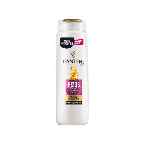 Belleza Pantene Pro-V Rizos Definidos Champú para Rizos Rebeldes y Encrespados