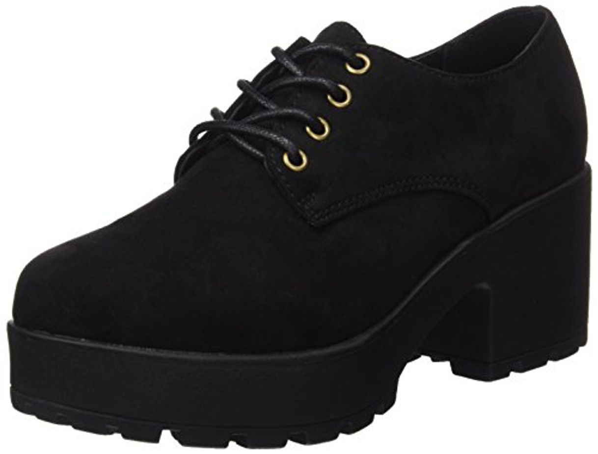 Fashion COOLWAY Cruise, Mocasines para Mujer, Negro