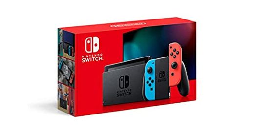 New Nintendo Switch Azul e Vermelho Neon: Amazon.com.br: Games