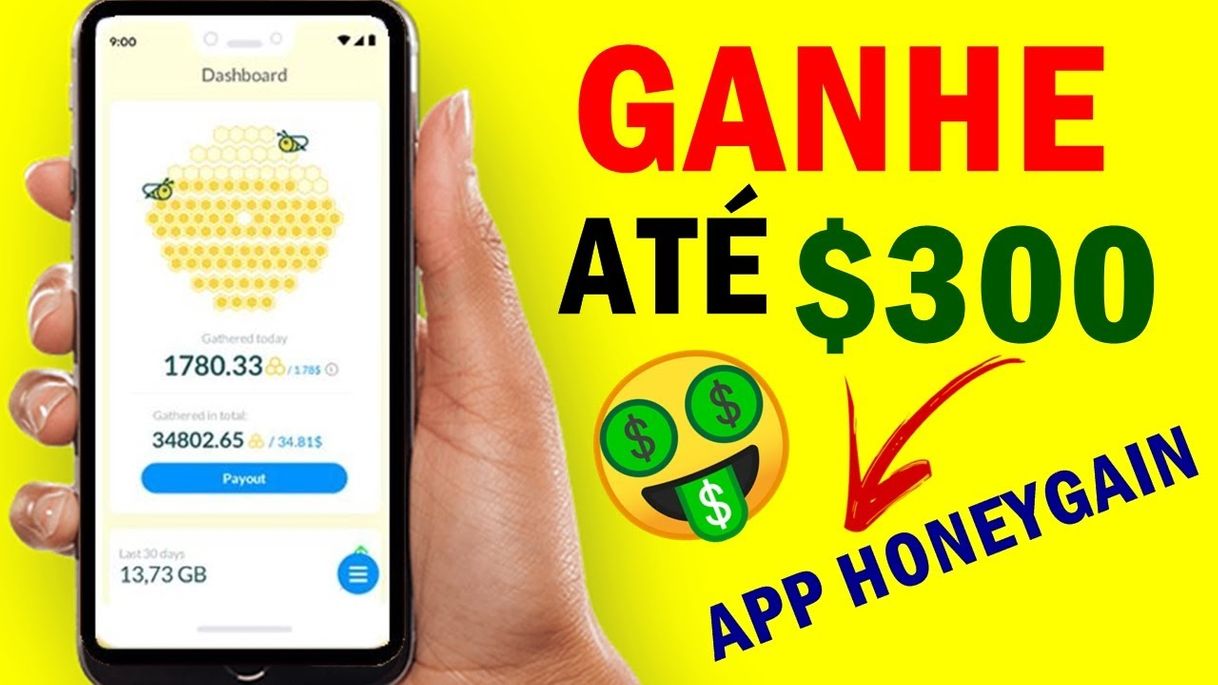 Social Honeygain - Ganhe dinheiro usando sua Internet 😱