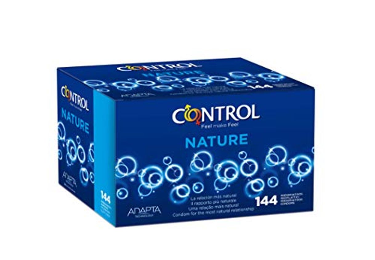 Lugar Control Nature Preservativos - Caja de condones con 144 unidades