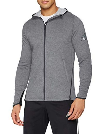 adidas Freelift Hoodie Entry Hooded Sweat, Hombre, ch Solid Grey