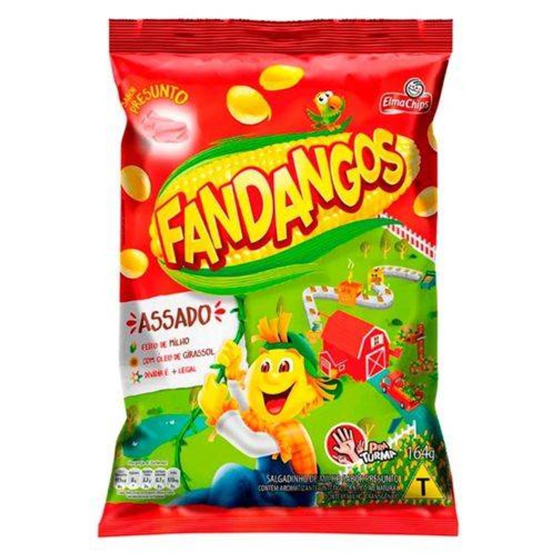 Social Salgadinho Fandangos Presunto

