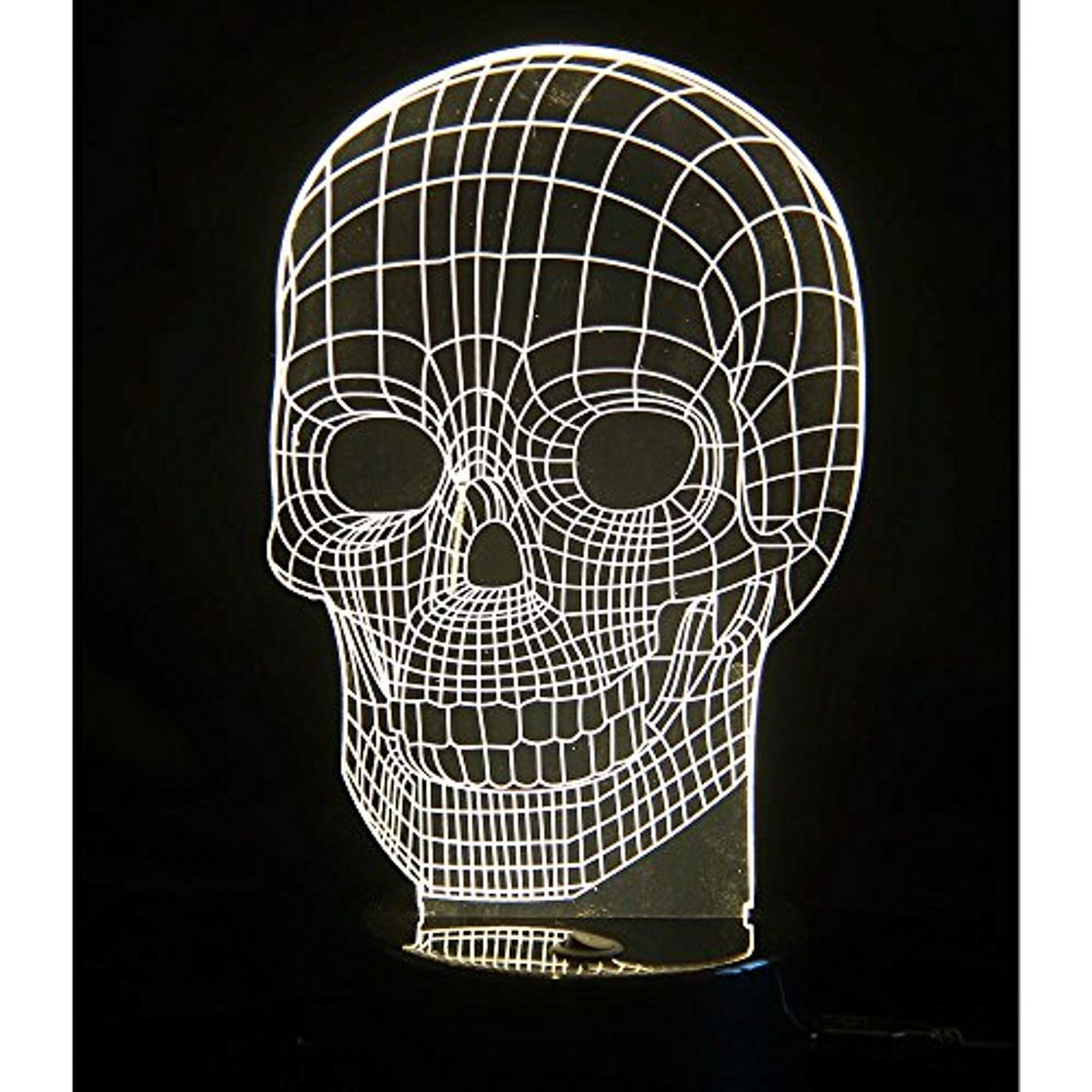 Producto Funtime Gifts 3D Skull - Lámpara de iluminación óptica