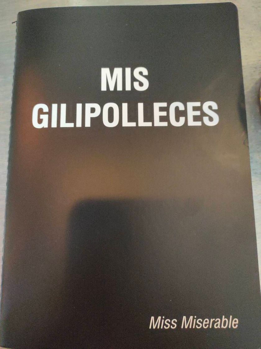 Producto Libreta "Mis gilipolleces" de Miss Miserable 