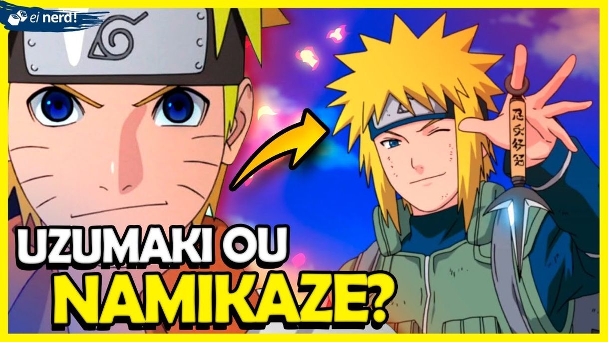 Moda POR QUE NARUTO NUNCA USOU O SOBRENOME NAMIKAZE?

