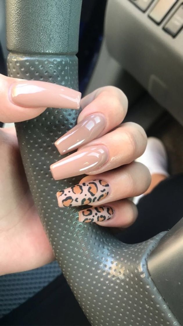 Moda Unhas deusa com oncinha 🐆