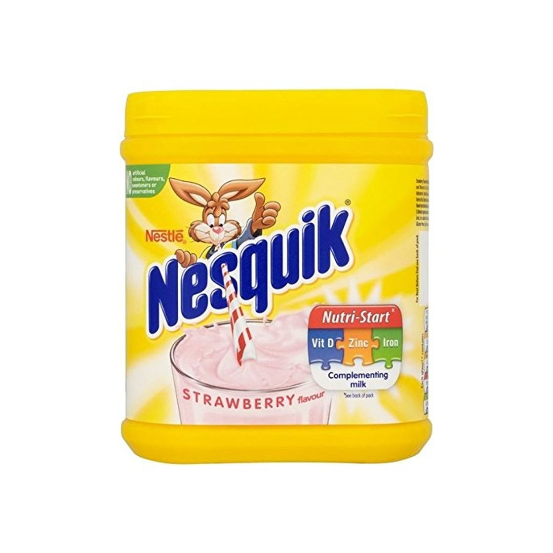 Social Nesquik Bañera De Fresa Batido 500g
