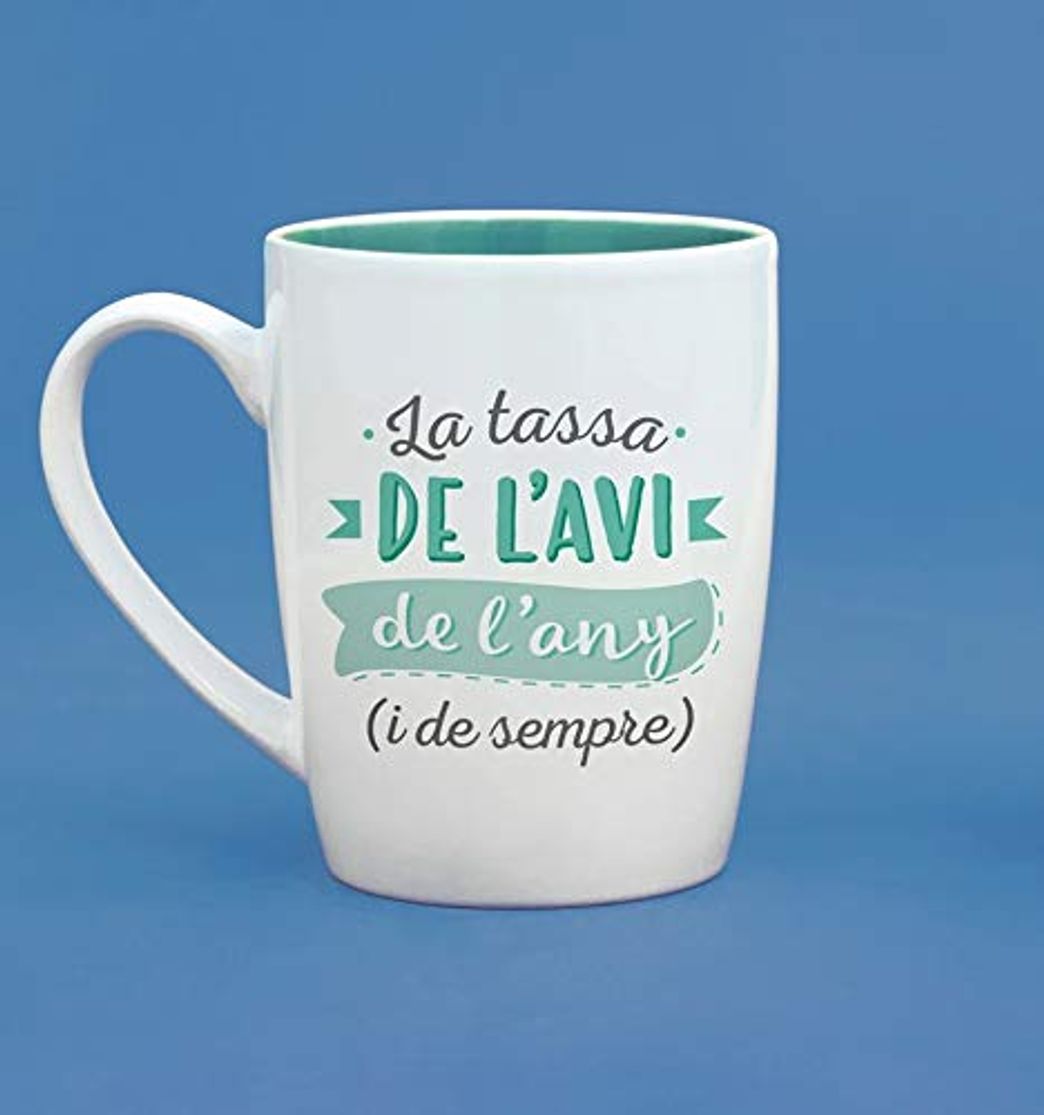 Social Hanselhome Taza Original con Mensaje Gracioso - La Tassa De L'Avi De