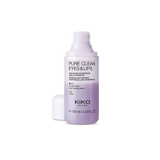Kiko Milano – Pure Clean Eyes & Lips Removedor de maquillaje de