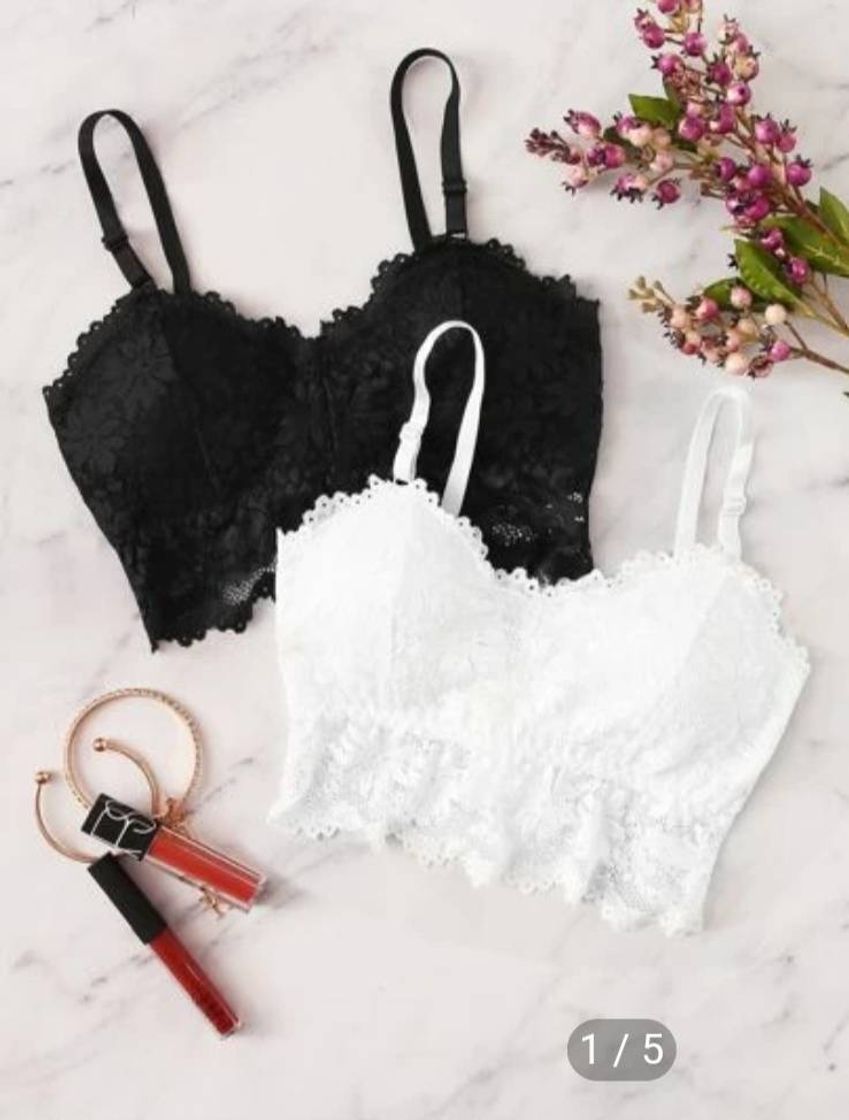 Fashion Floral Lace Bra Set 2pack | SHEIN USA