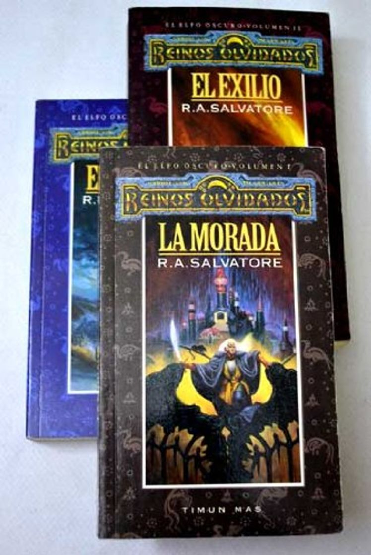 Libros Trilogia el elfo oscuro