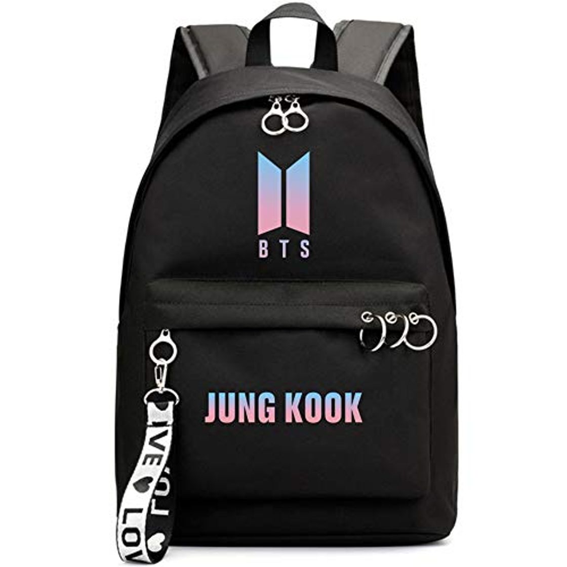 Products KroY PecoeD KPOP BTS Bangtan - Mochila Unisex para el Colegio