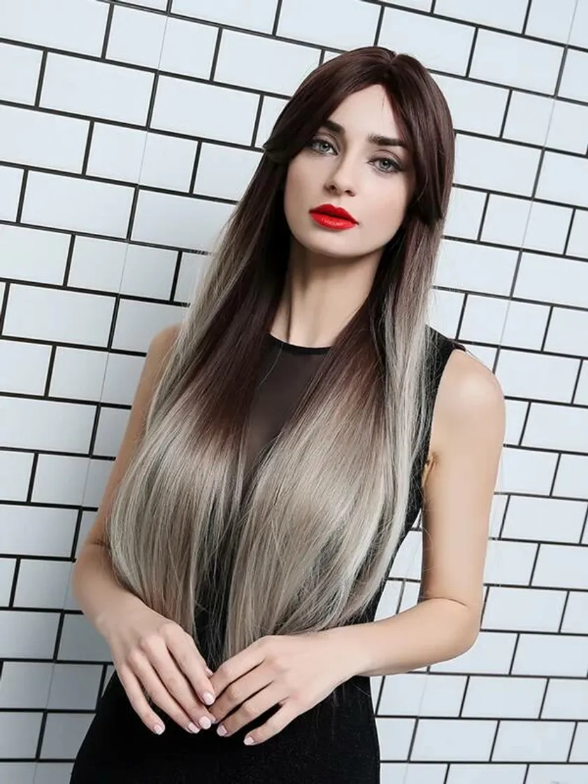 Fashion Natural Long Straight Wig | SHEIN USA