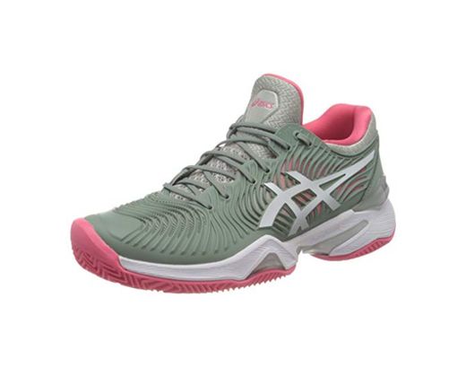 Asics Court FF 2 Clay, Tennis Shoe Mujer, Slate Grey